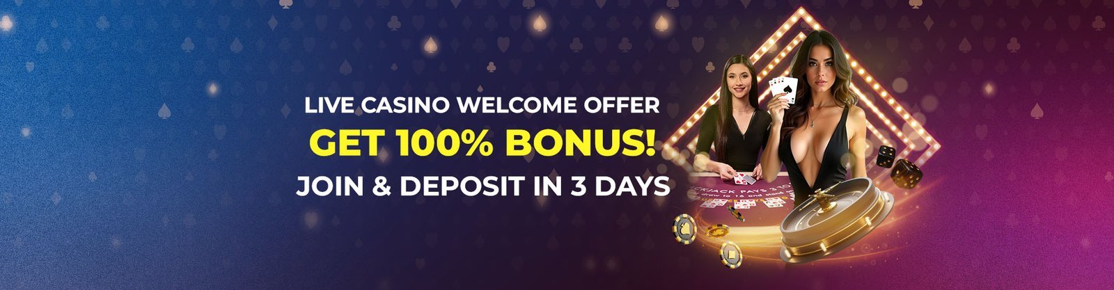 真人娱乐场 100% 首存迎新奖金 最高 MYR 500